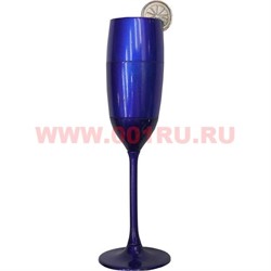 Зажигалка газовая "Бокал" цвета миксом - фото 100552