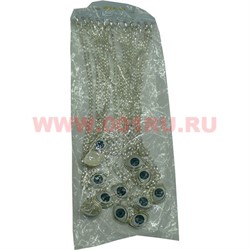 Цепочка от сглаза "Глазки" (K-76) цена за упаковку из 12шт - фото 101123