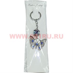 Брелок от сглаза (K-132) бабочка цена за упаковку из 12шт - фото 101138