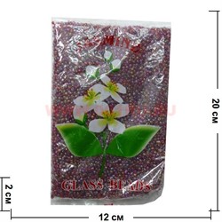 Бисер №12 (1,9 мм) разноцветный №165 бензин 450 грамм - фото 101710