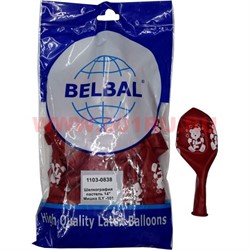 Шар воздушный 14 дюймов 25 шт «мишка» пастель шелкография Belbal - фото 102513