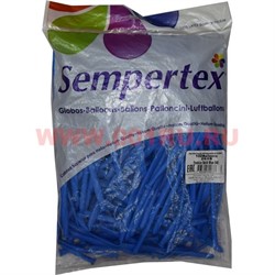 Воздушный шар латексный Sempertex Blue 100 шт для рукоделия - фото 102690