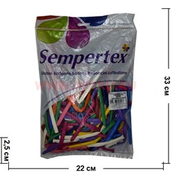 Воздушный шар латексный Sempertex Ассорти 100 шт для рукоделия - фото 102753