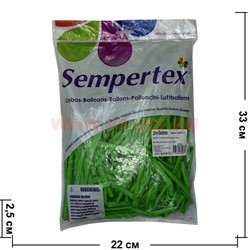 Воздушный шар латексный Sempertex Key Lime 100 шт для рукоделия - фото 102794