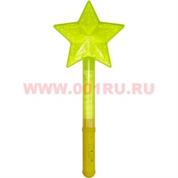 Светяшка игрушка "звезда" цвет ассортимент 38 см, 300 шт/кор, 100 шт/блок - фото 103352