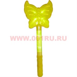 Светяшка игрушка "бабочка" цвет ассортимент 38 см, 300 шт/кор, 100 шт/блок - фото 103371