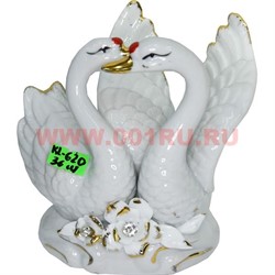 Лебеди из фарфора 13 см (KL-2042) 36 шт/коробка - фото 103427