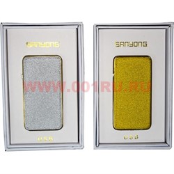Зажигалка Sanyong USB с зарядкой цвета в ассортименте - фото 103762