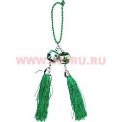 Подвеска мусульманская зеленая 12 шт/упаковка - фото 104927