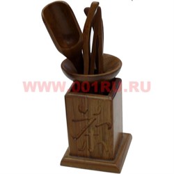 Набор для чайной церемонии из дерева - фото 104984