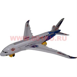 Самолет Airbus A380 2 модели 45 см (ездит) Игрушка музыкальная - фото 105933