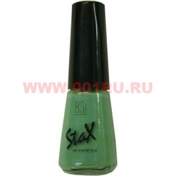 Лак для ногтей StaX 6 мл зеленых оттенков в ассортименте - фото 106213