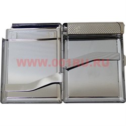 Портсигар с зажигалкой на 20 сигарет с 2-Д картинкой - фото 106342