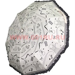 Зонт женский 12 цветов автомат (SH-23388) цена за 12 шт - фото 106533
