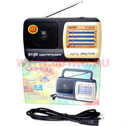 Радио FM/AM Kipo KB-408AC от сети или батареек - фото 106675