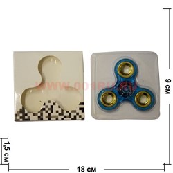 Спиннер из толстого прозрачного пластика Finger Spinner - фото 107710
