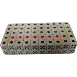 Кости игральные 16 мм под кость 100 шт\упаковка - фото 108619