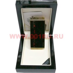 Зажигалка Tiger газовая в деревянной коробочке - фото 108629
