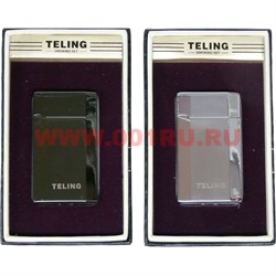 Зажигалка газовая Teling гладкая металл 2 цвета - фото 110514