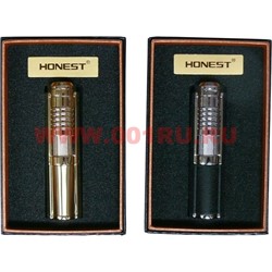 Зажигалка газовая Honest 3 огня турбо 2 цвета - фото 110575
