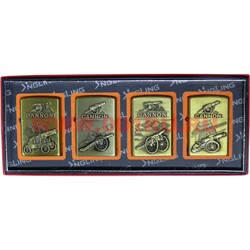 Зажигалка бензиновая "Пушки" цена за 4 шт - фото 110962