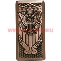 Зажигалка газовая турбо Army USA - фото 111154