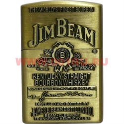 Зажигалка газовая кремневая Jim Beam - фото 111160