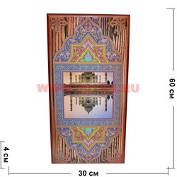 Нарды с рисунками 60x30 см из березы (медведь и другие) - фото 111805