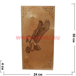 Нарды с рисунками 50 см в ассортименте (береза) - фото 111823