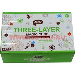 Кубик 58 мм Three Layer 6 шт/уп - фото 111955