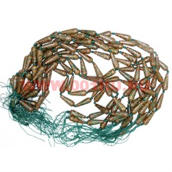 Бусины Дзи 3 глаза конические цена за нитку из 12 шт - фото 112361