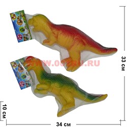 Игрушка резиновая «динозавр» рычащий со звуком - фото 112696