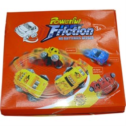 Машинка инерционная World 5 Powerful Friction 12 шт/уп - фото 112913