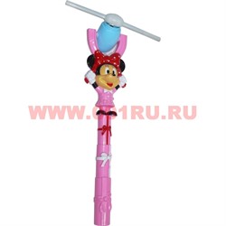 Игрушка крутящаяся «Минни Маус» со звуком и светом - фото 113078