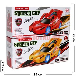 Игрушка музыкальная машинка спортивная - фото 113109