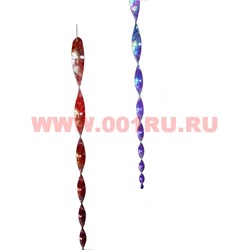 Музыка ветра «спираль» 5 цветов 70 см длина - фото 113313