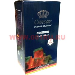 Уголь кокосовый Caesar 1 кг Premium 96 кубиков 22х22 мм - фото 113331