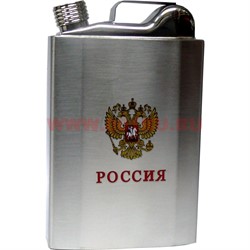 Фляга «канистра» Россия 26 унций в чехле с ремешком - фото 114140