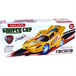 Машина гоночная со светом и музыкой Sporty Car - фото 116285