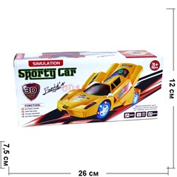 Машина гоночная со светом и музыкой Sporty Car - фото 116286