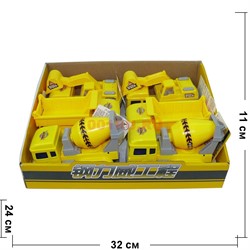 Машинка иннерционная строительная Truck 3 вида - фото 116722