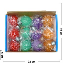 Игрушка антистресс Лампочка с гидрогелем 12 шт/уп (светится) - фото 116982