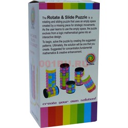 Игрушка головоломка 8 рядов цилиндр Rotate&Slide Puzzle - фото 117321