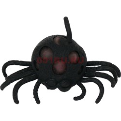 Игрушка антистресс Паук на палец  12 шт/упаковка - фото 117759
