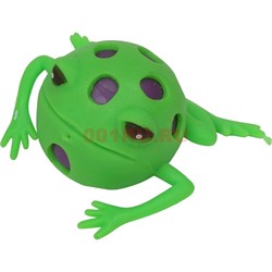 Игрушка Лягушка зеленая 12 шт/упаковка - фото 117764