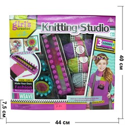 Набор для девочек для вязания Knitting Studio - фото 119453