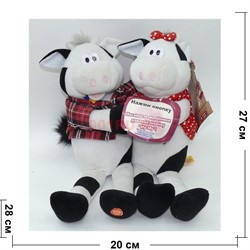 Игрушка музыкальная «2 коровы Веселый Дуэт» (поют песню Му-Му) - фото 119484