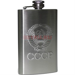 Фляга СССР герб 5 унций нержавейка - фото 122670
