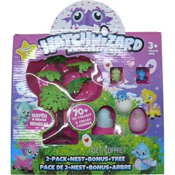 Hatchwizard 2 яйца, 2 игрушки и дерево - фото 122992