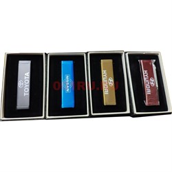 Зажигалка USB на 2 спирали с логотипами авто - фото 124505